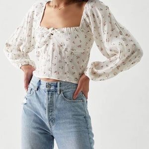 Billabong Love Somebody Long Sleeve Cropped Top